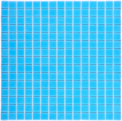 Мозаика стеклянная Simple blue 327*327, BONAPARTE